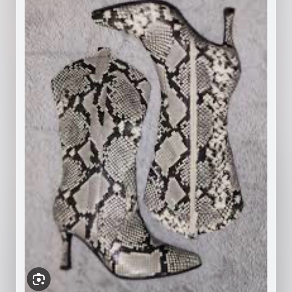 Snake Skin heels